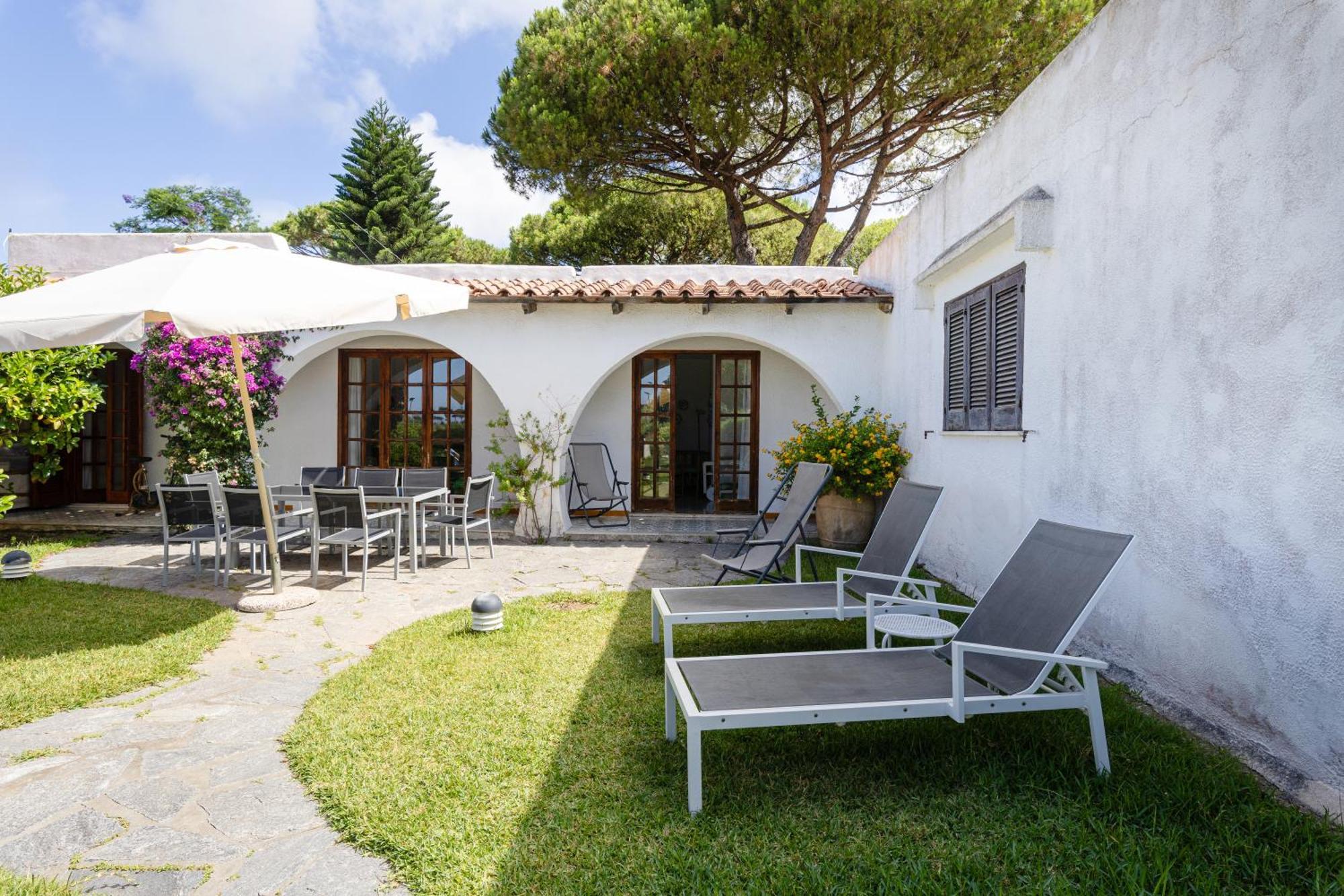 Villetta Con Giardino Esclusivo Di 1000 Mq, Piscina, Tennis, Calcio, Bocce Forio  Bagian luar foto